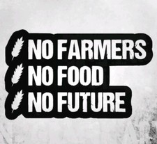No FARMER Aufkleber Sticker