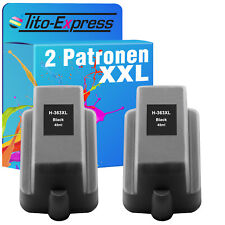 2 Patronen XXL Black für HP