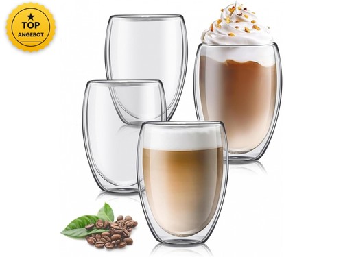Doppelwandige kaffeegläser - doppelwandige,