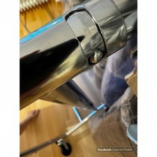 Kleiderständer Metall 180kg, verstellbar, Rollen, Kleiderstange, Edelstahl, a...