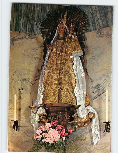 Postcard gnadenbild dom aachen - gnadenbild,