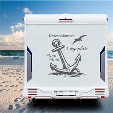 Anker Liegeplatz Aufkleber