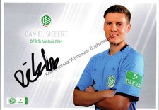 Original Autogramm Daniel Siebert Schiedsrichter DFB /// Autograph signie 350653