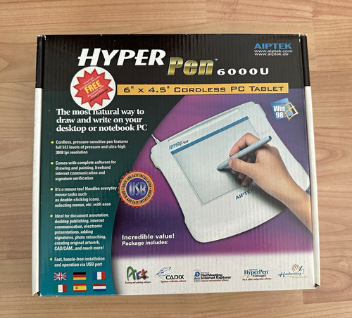 Neu aiptek hyperpen 6000u - neu:,