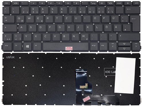 Tastatur keyboard ohne - de,