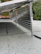 Photovoltaik Windleitblech Panel Qg 20-50 , Balkonverkleidung,