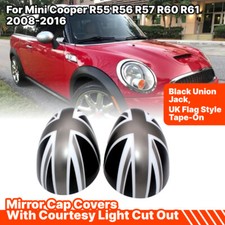 Spiegelkappen Abdeckungen Außen Für Mini Cooper R55 R56 R57 R60 R61 2008-2016