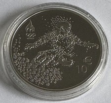 10 Euro Estland in PP 2018, Olympische Winterspiele 2018 Pyeongchang