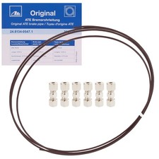 ATE 5m STAHL-BREMSLEITUNG Ø