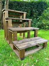 Große 4 Stufen Treppe 75cm