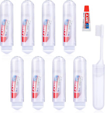 8 Stück Reisezahnbürste Mit