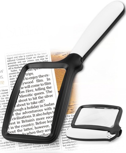 Fache lupe mit licht - lupe,