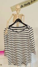 H&M Shirt gestreift, Damen, Größe L, blau/weiß ♡