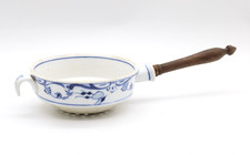 Antikes Sieb aus Porzellan mit