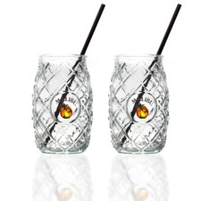 2 Stk Malibu Gläser Ananas