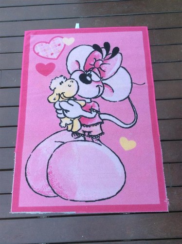 Diddl rosa teppich diddlina - rosa,