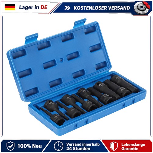 10pc impact hex - 1/2", socket