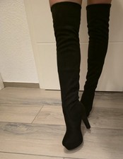 Overknee high heels Stiefel