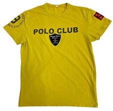 Polo Club T-Shirt Gelb Royal