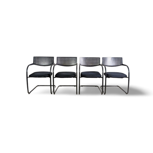 4er set vitra visavis stühle - set,