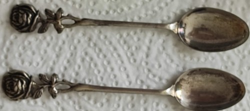 Silber 800 salzlöffel mit - 2,