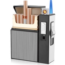 2-in-1 Metall Zigarettenetui