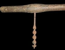 ALTES HANDZIMMERMANNSZAHNSTANGE (BOHREN HOLZDÜBELBALKEN)