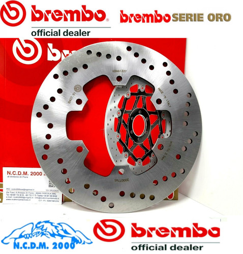 Hinterer bremsscheibe brembo - bremsscheibe,