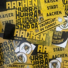 Aachen Aufkleber Sticker Fußball Ultras Fans - keine offiziellen Alemannia -
