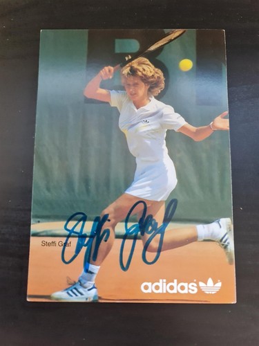 Steffi graf autogrammkarte - steffi,