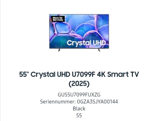 Samsung crystal uhd - crystal, u7099f