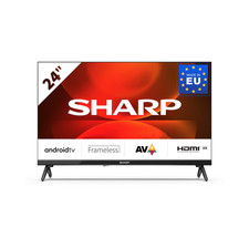 SHARP 24FH2EA - 24 Zoll Fernseher (60 cm) HD Ready Android TV -  LED Smart TV