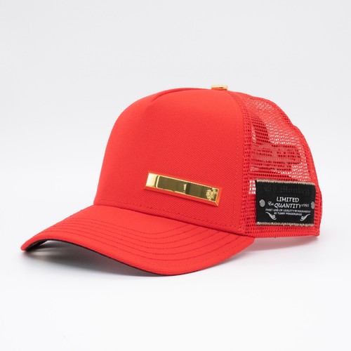 Red monkey designer - monkey, trucker