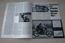 Motorrad 11/1970 Yamaha YAS-1 125ccm mit 15PS im Fahrbericht auf 3 Seiten