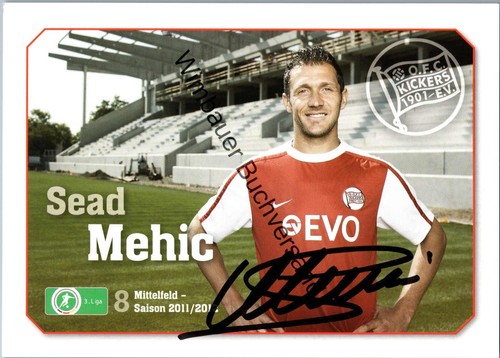 Original autogramm sead - sead, mehic