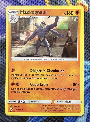 Pokémon karte mackogneur - pokémon,