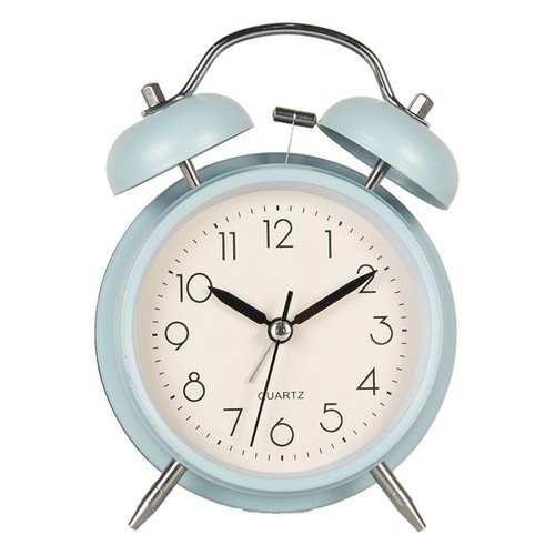 Wecker clock hellblau aus - wecker,