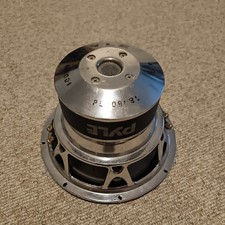 1 PYLE Blue Wave PL1090BL Subwoofer 10 " Durchmesser Doppelt Spule 4+4 Ohm Haube