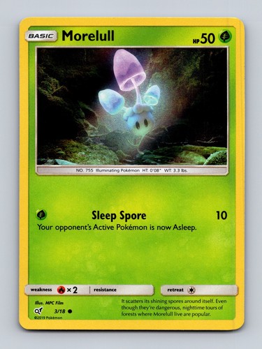 Tcg pokemon karte morelull det - karte,