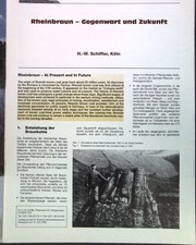 Rheinbraun - Gegenwart und