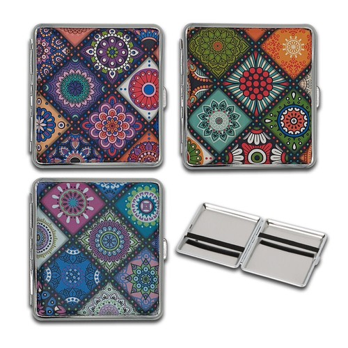 Zigarettenetui farbenfrohes - zigarettenetui, |
