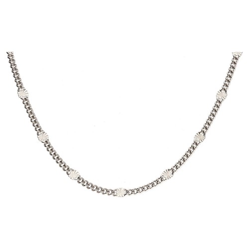 Kette collier echt - kette, silber