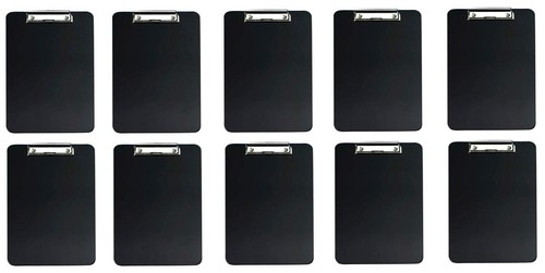 10x klemmbrett schwarz - 10x, a4