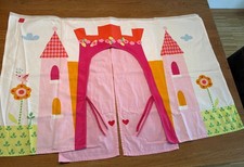 Flexa Vorhang-Set „Prinzessin“ für Hochbett / Spielbett + Taschen