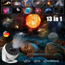 Planetarium Sternenhimmel Projektor 13 Planeten Discs LED Galaxy Projektor Lampe