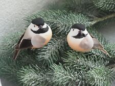 Vogel  mit Clip - Deko- Vogelpaar