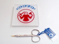 Hautschere DOVO SOLINGEN Nr.31 Turmspitze, Vergoldet, Premium Cuticle scissor!