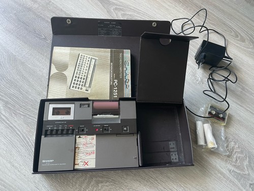 Sharp 125 printer und - sharp, ce-125