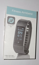Fitnessarmband mit Puls- und Blutdruckmessung Aktivitätstracker Bluetooth Smart