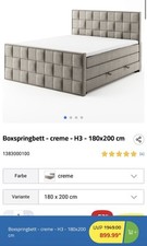 London Boxspringbett 160x200 180x200 200x200 cm mit Bettkasten Bett mit Matratze